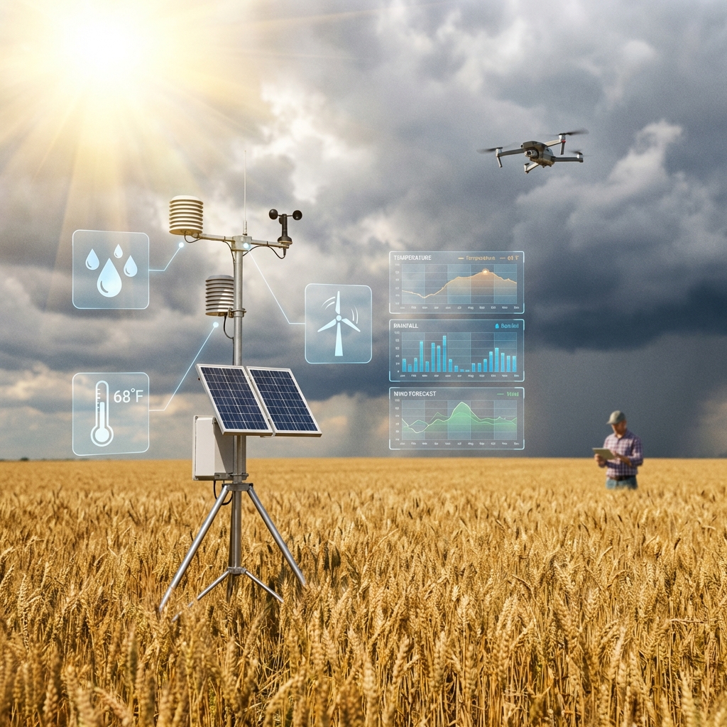 Dane Pogodowe dla Rolnictwa – Planuj prace z wyprzedzeniem