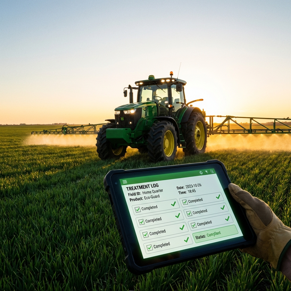 Elektroniczna Księga Polowa – Ewidencja zabiegów zgodna z PIORiN